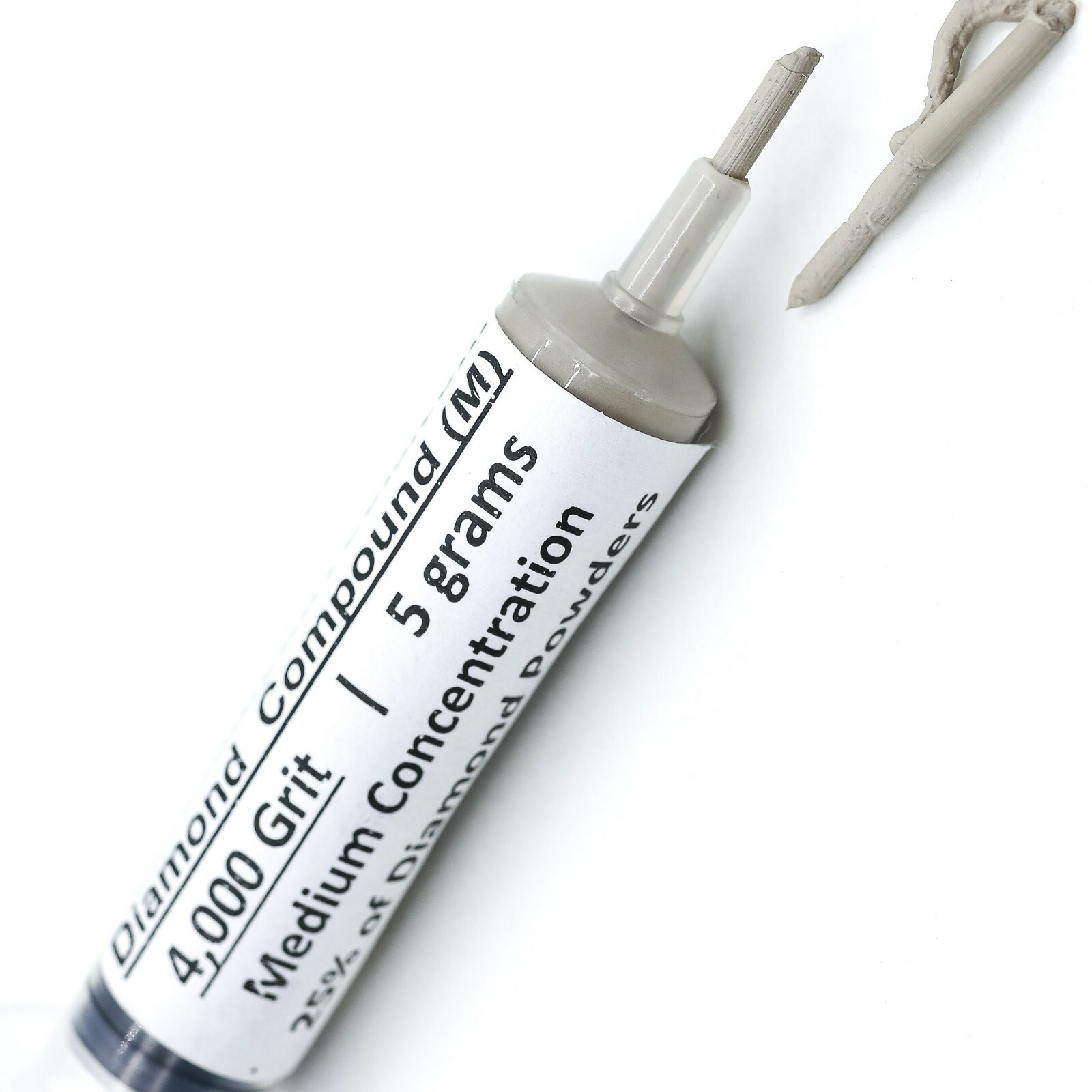 Diamond Polishing Lapping Paste 4,000 Grit 2-4 Micron (M) 25% Concentration 5 gr