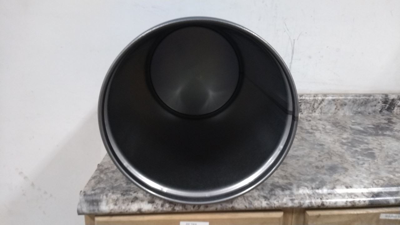 Justrite 26415 15 Gal Cap 27-3/4 In H Gray Fire-Resistant Trash Can