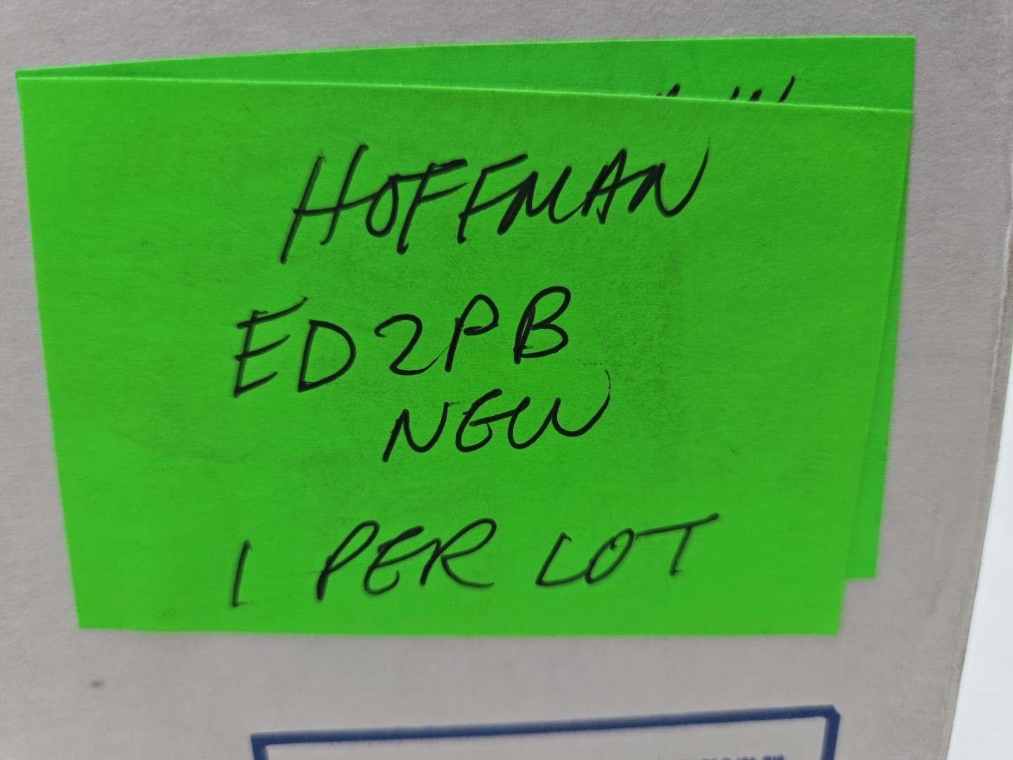 Hoffman ED2PB Push Button Enclosure 2-Hole Gray 5.75×4.00×2.75 New