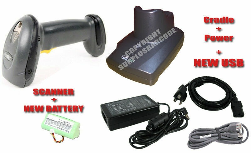Motorola Symbol DS6878 Wireless 2D Barcode Scanner BlueTooth Upgraded Firmware