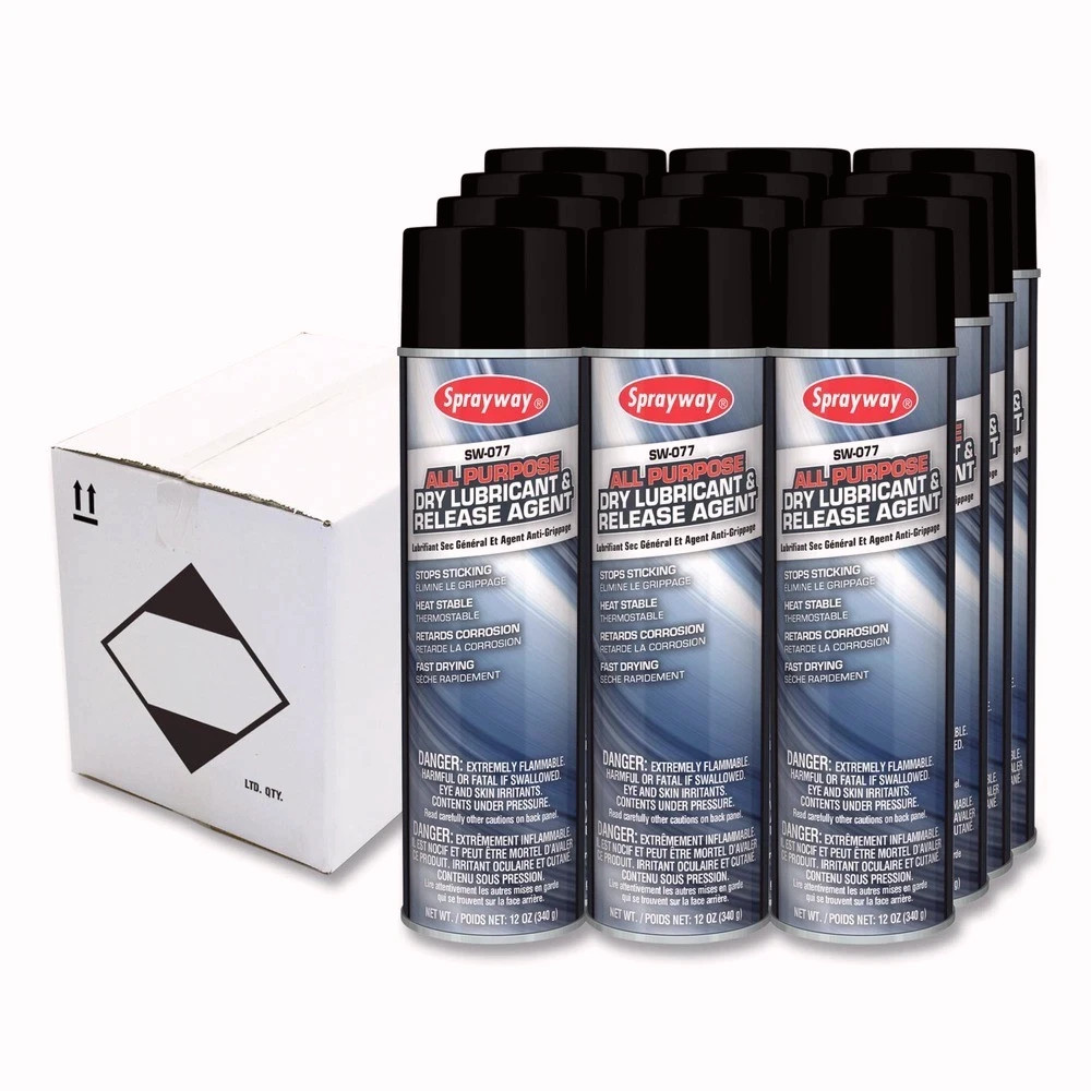 Sprayway 077 12 oz. All Purpose Dry Lubricant and Release Agent (12/CT) New
