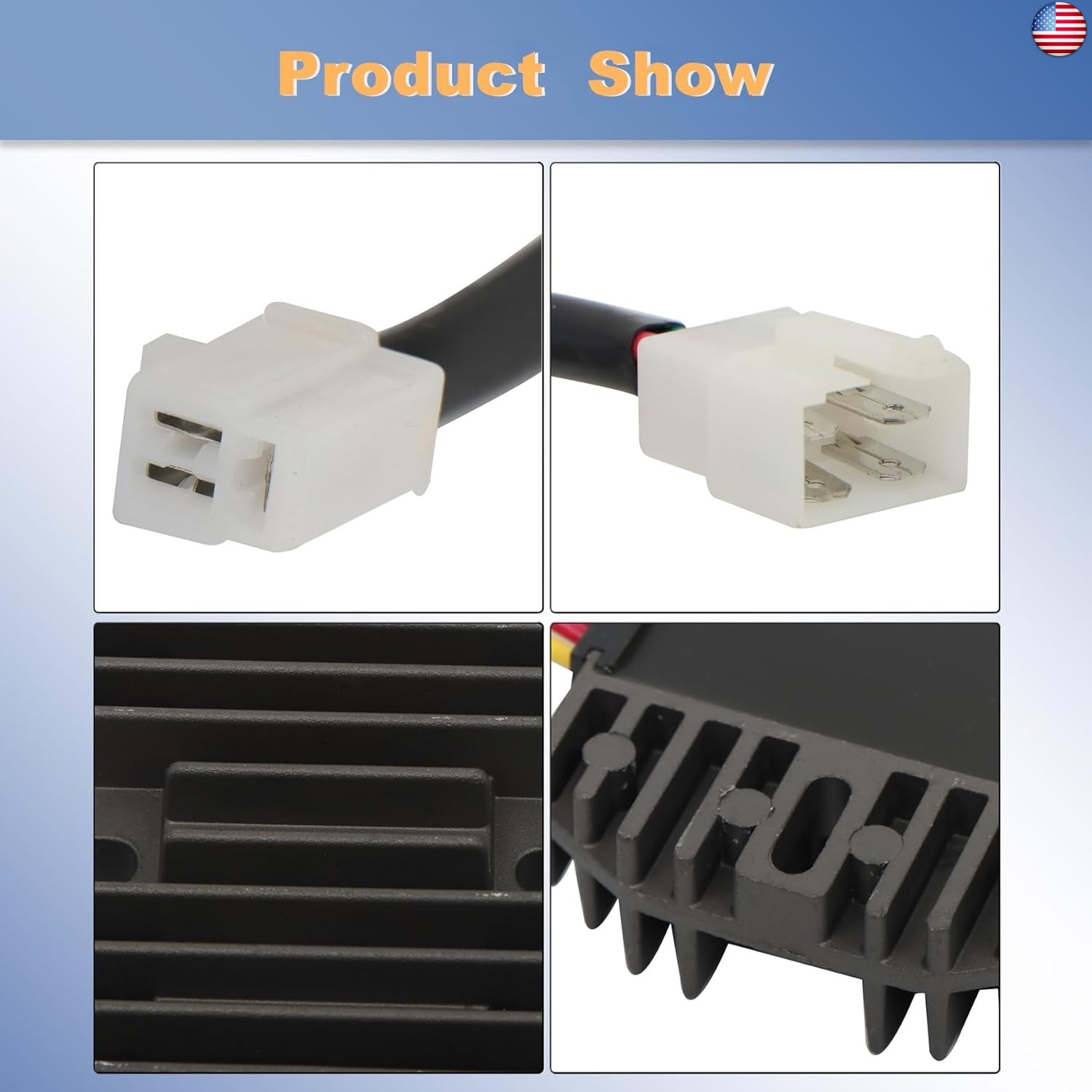 waltyotur Voltage Regulator Rectifier Replacement for Honda 1999-2007 VT600C