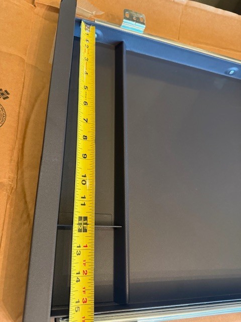 MSPD19 19″ Under Desk Steal Drawer Slide Out, Pencil Drawer
