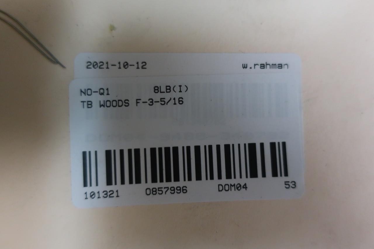 Tb Woods FX3-5/16 Split Taper Bushing 3-5/16in