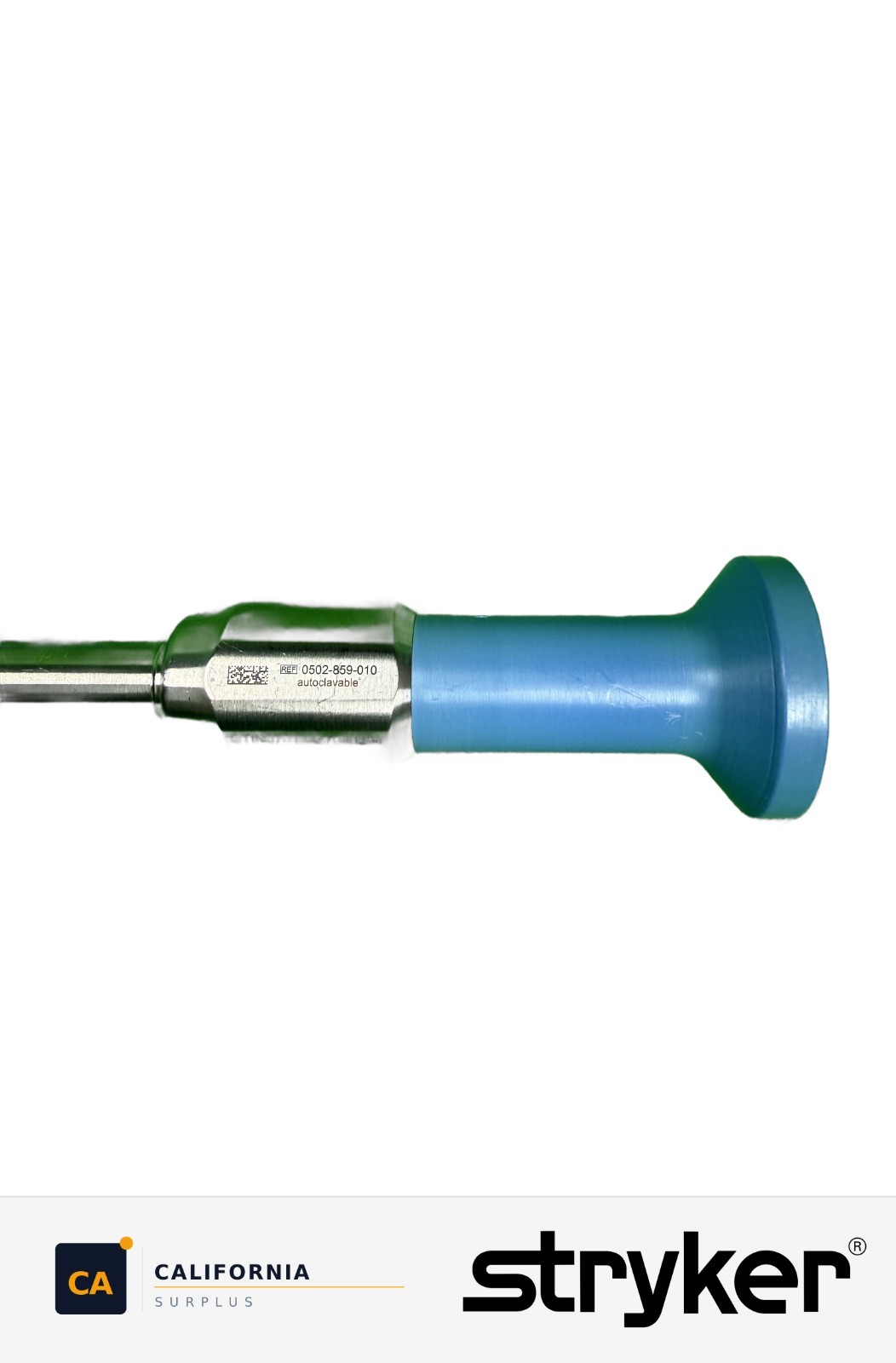 Stryker 502-859-010 Ideal Eyes 10mm x 0° x 33cm Autoclavable Laparoscope