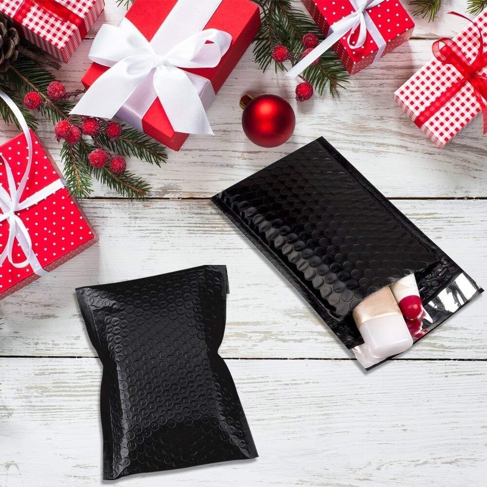 ProLine® 50 Black #2 8.5×12 Poly Bubble Padded Self Seal Envelopes Mailers