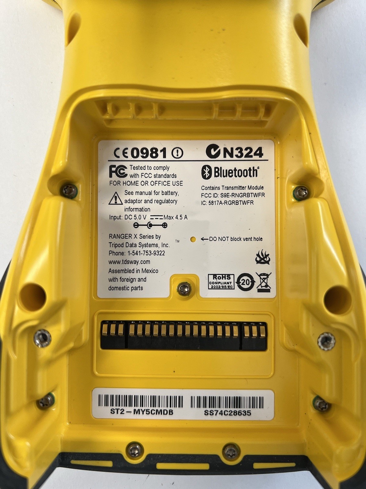 Trimble TDS Ranger X Series Handheld Field Computer Data Collector