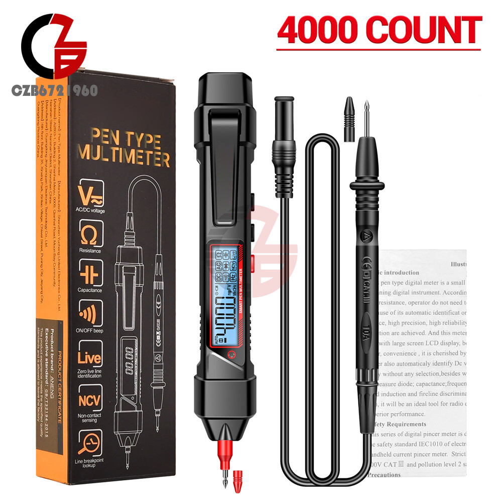 ANENG A3006 Pen Type Multimeter Digital AC/DC Voltage Tester Detector Meter Tool