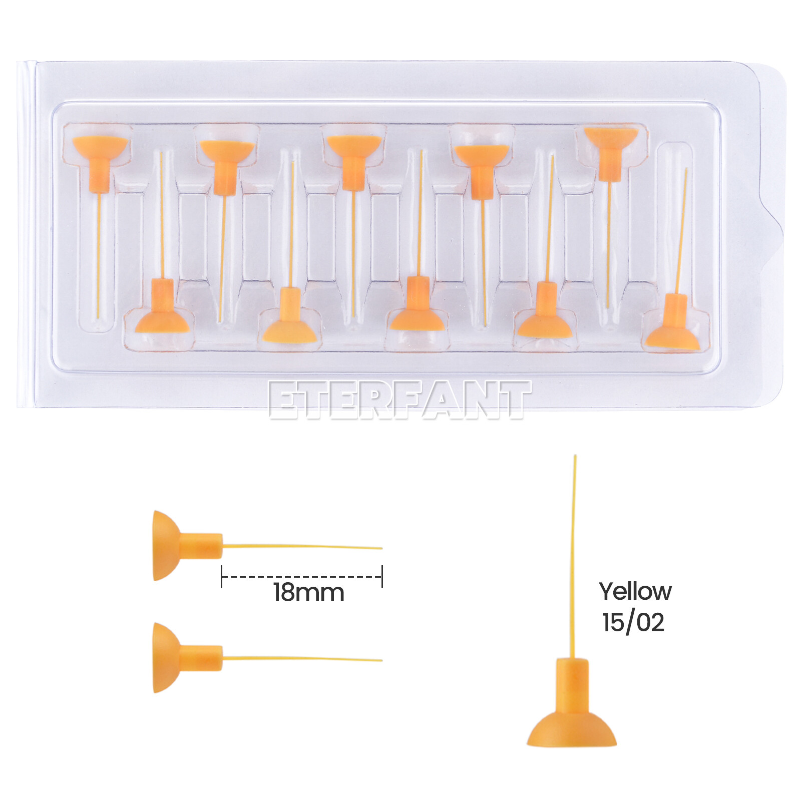 ENTERFANT Dental Sonic Irrigator Tips Endo Sonic Activator Tip For Root Canal