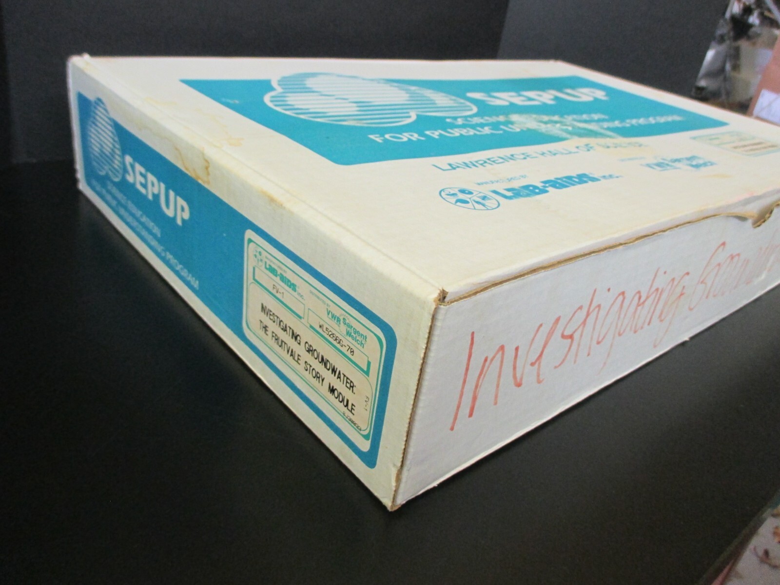 SEPUP Lab-Aids Investigating Groundwater The Fruitvale Story Science Education