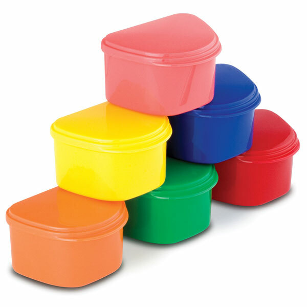 DENTURE BOX – ASSORTED COLORS (12PCS/BOX) – PLASDENT