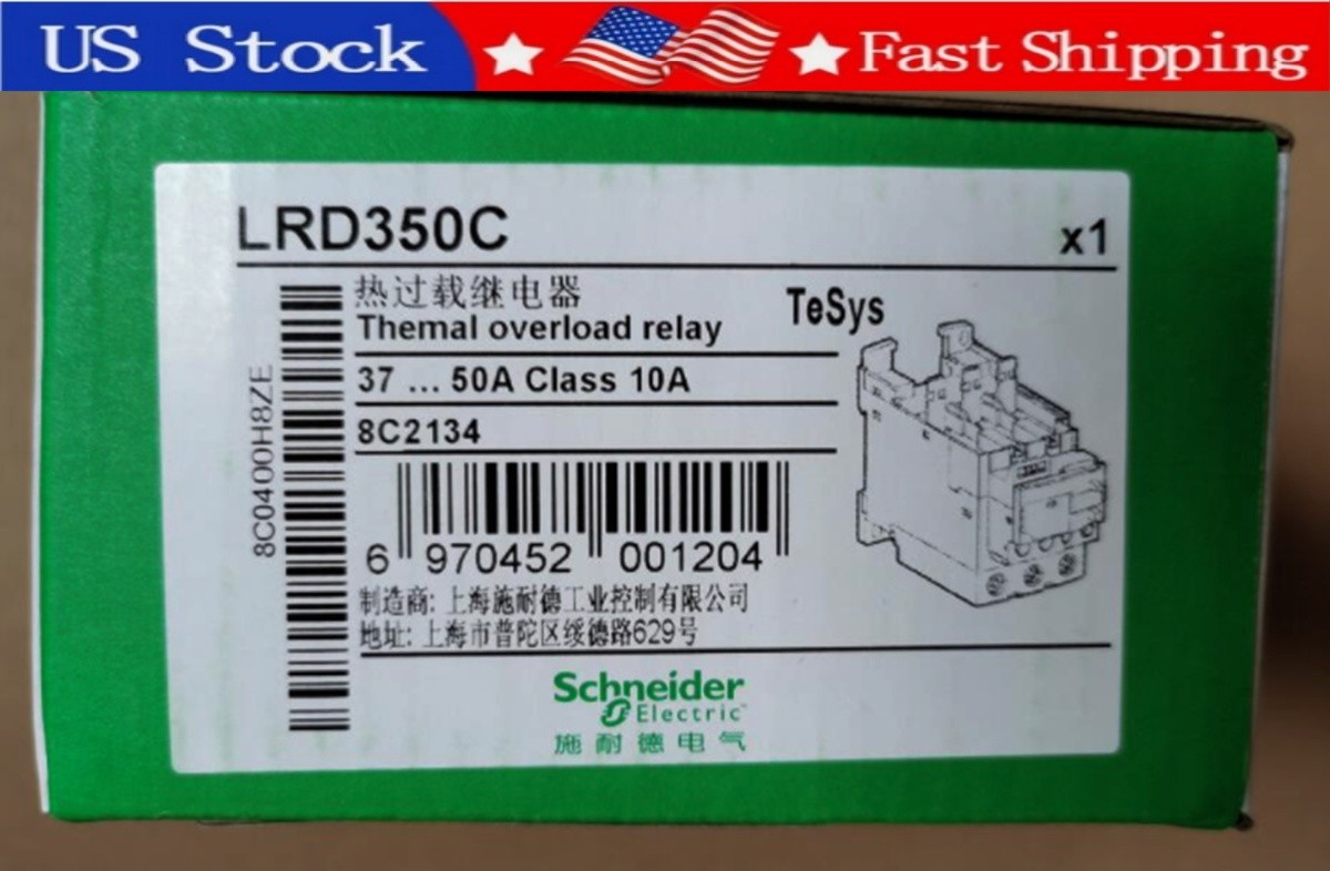 LRD350C 1PCS Brand New Schneider LRD350C US Sotck Fast delivery