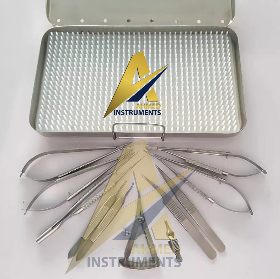 Micro surgery set Micro needle holder scissors Micro Surgical instruments