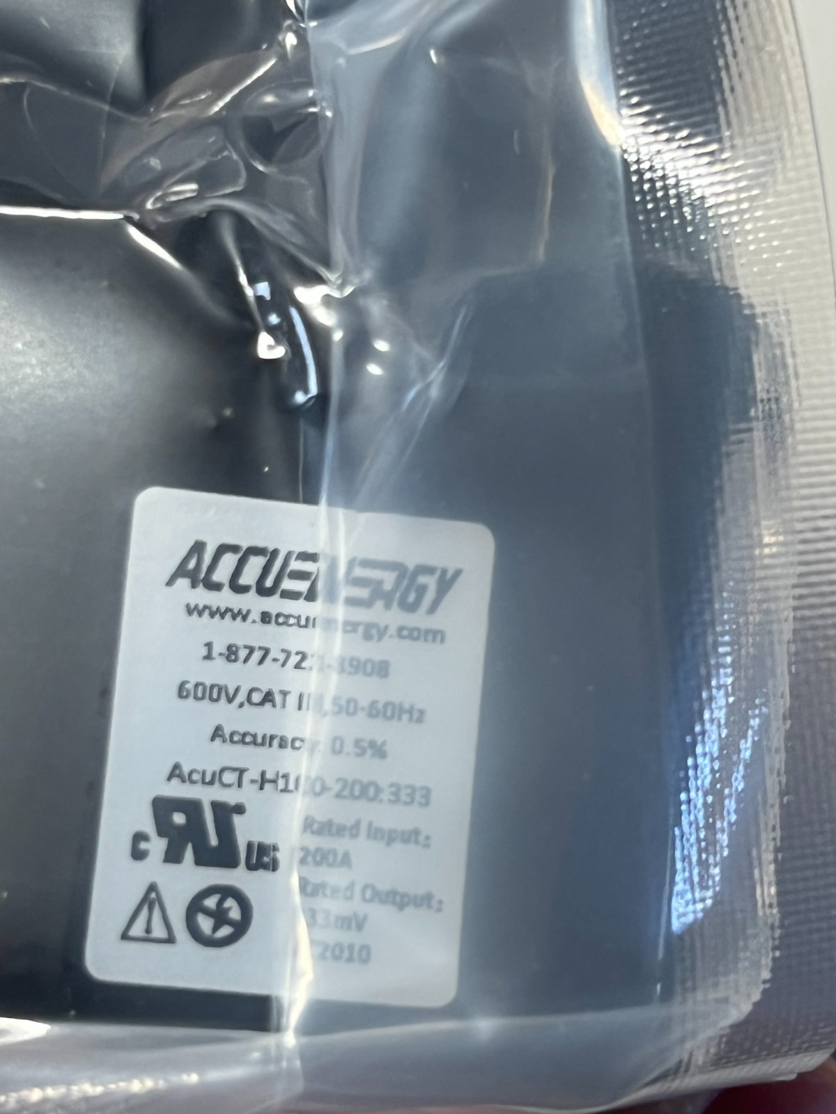 Accuenergy AcuCT-H100-200:333 (Split Core, Current transformer)