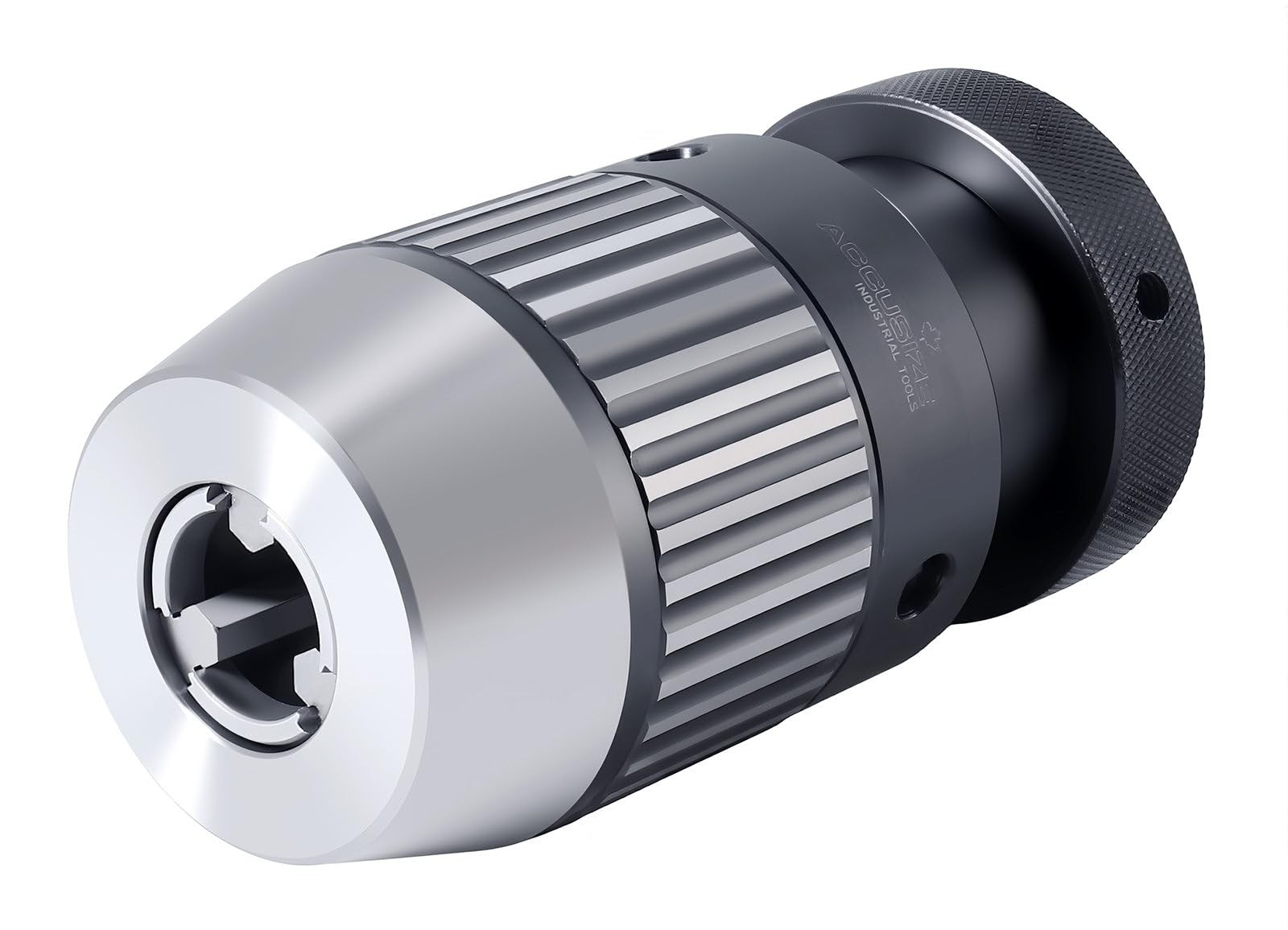 Accusize Industrial Tools Precision Keyless Drill Chuck, 1/32″-3/4″, 3JT