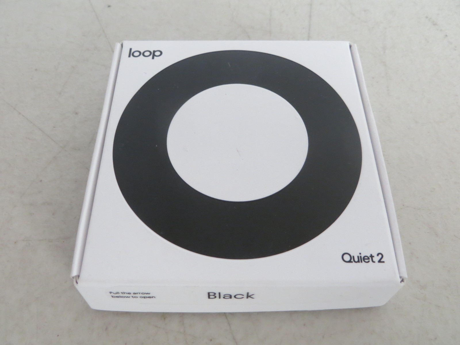 Loop Quiet 2 Noise Reduction Earplugs 14/21 Black New Open Box