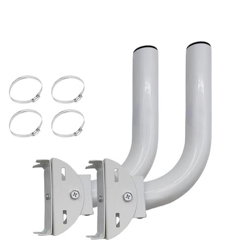 Universal Wireless Bridge Bracket Mount, Pole and Wall-Mounted Mount for 2 PCS