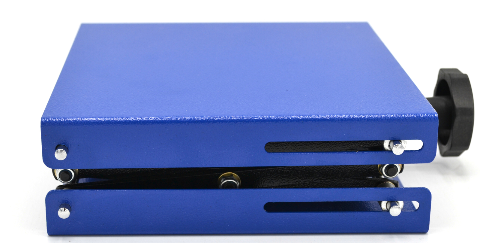 Scissor Jack Laboratory Stand with 7.75 in x 7.75 in Plate, Fully Extended