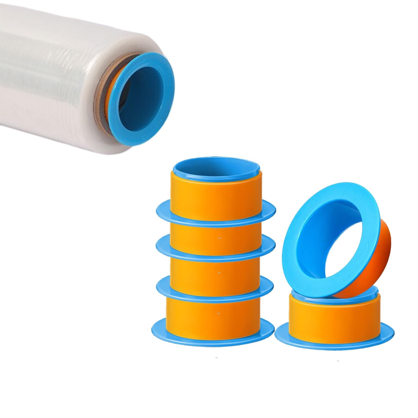 3 Pairs Plastic Stretch Film Hand Saver, Stretch Film Protective Handle Manua…