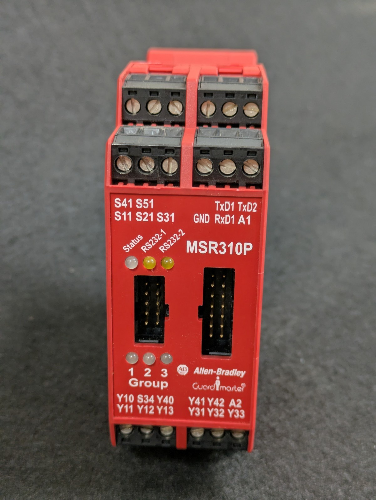 Allen Bradley 440R-W23219 Ser. A MSR310P GuardMaster Safety Relay OVERNIGHT SHIP
