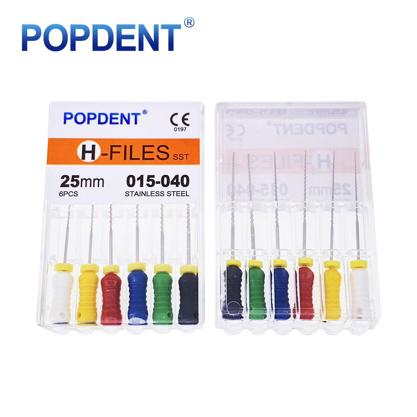 21/25mm Endodontic H Files H File Hedstrom Stainless Steel, Endo Dental Rotary