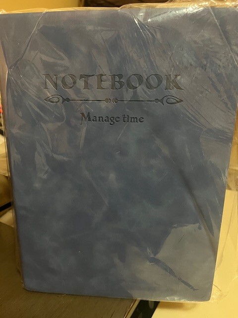 1pc, A4 Super Large Notebook, 180 Sheets/360 Pages, High-Quality Journal Blue