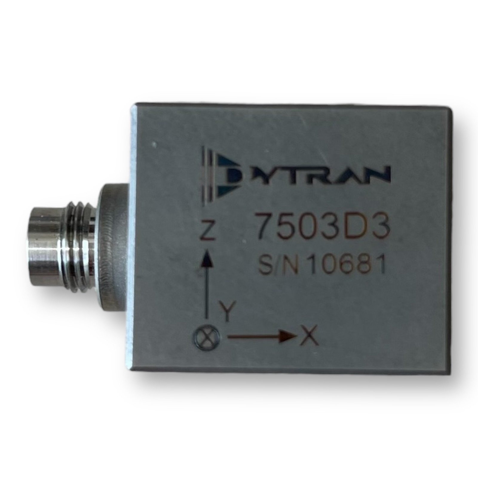 Dytran 7503D3 Triaxial Variable Capacitance MEMS Accelerometer 10g