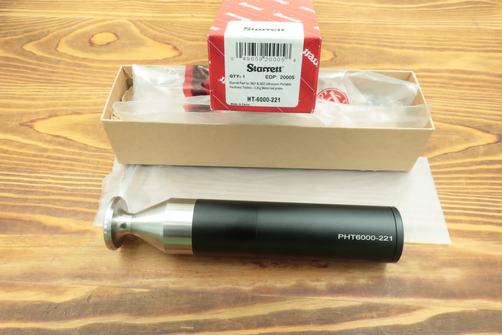 Starrett HT-6000-221 Motorized UCI Probe 0.3kg for 3821 & 3822 Hardness Tester