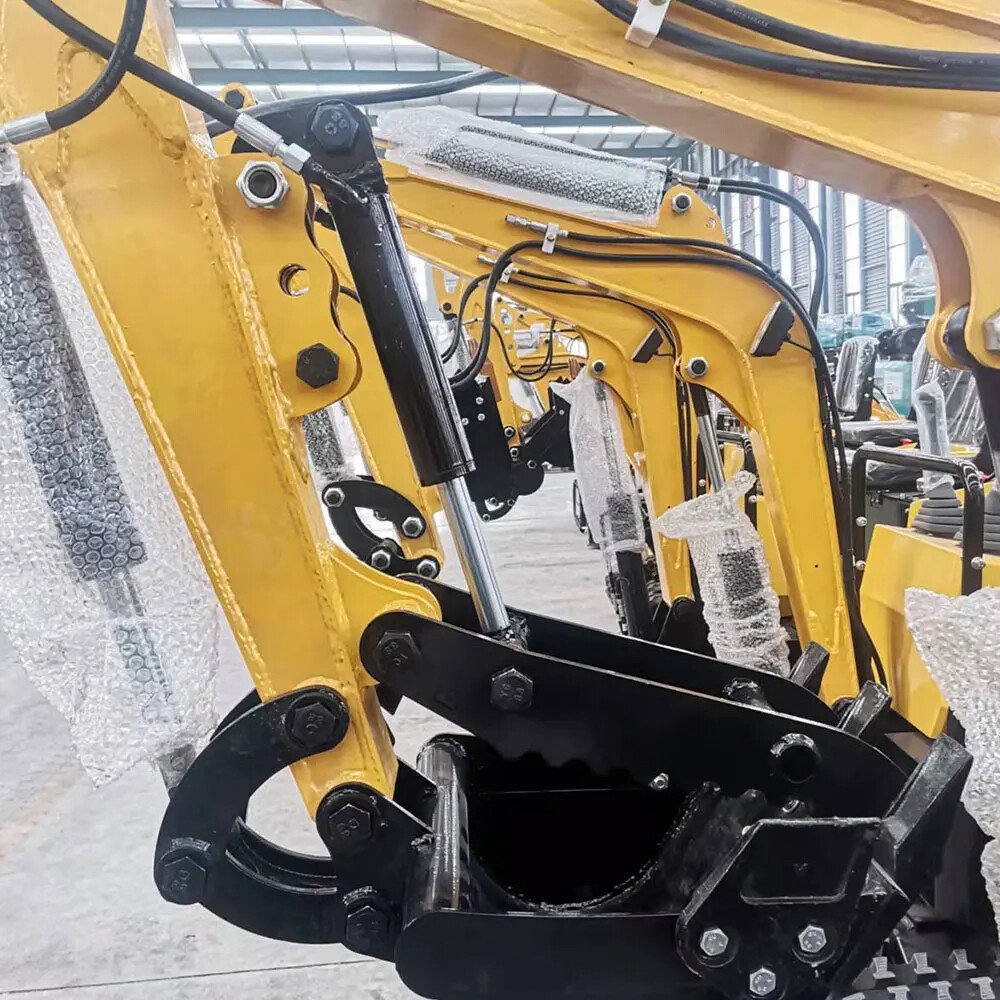 L-Shaped 3-Holes Bracket Hydraulic Thumb Clip Fits Mini Excavators Attachments