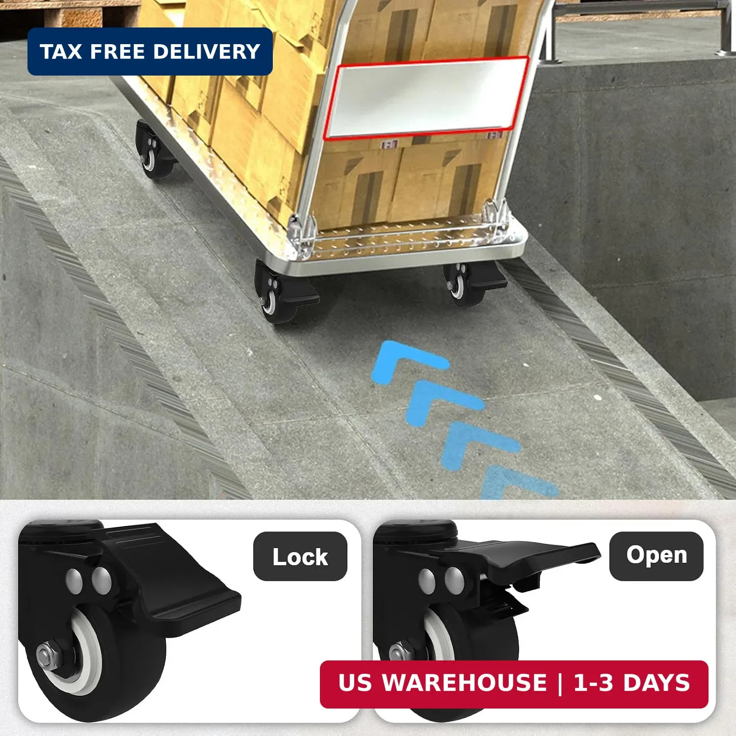 1.5″ Caster Wheels, Threaded Stem Casters, Screwed Bolt M8x25mm | Swivel Wheels