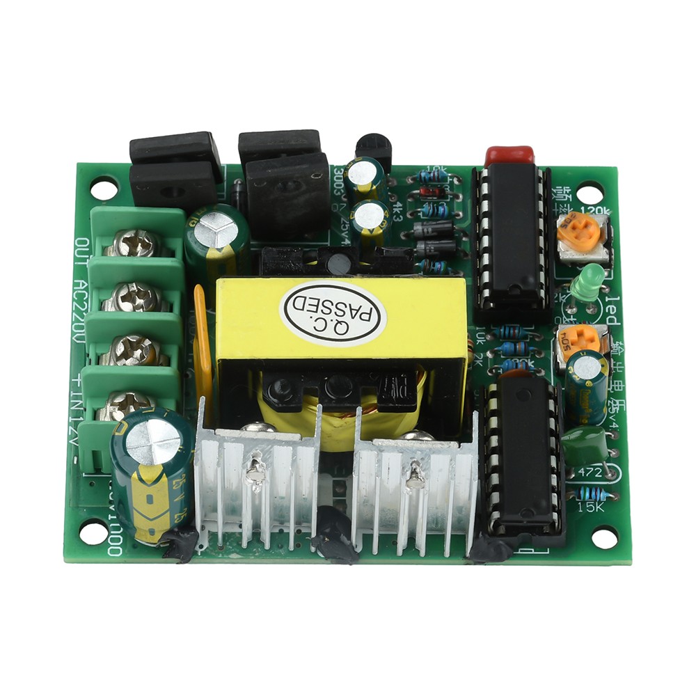 DC 12-14.5V to AC 220V Inverter Module 50-100W DC-AC Step-Up Transformer Module