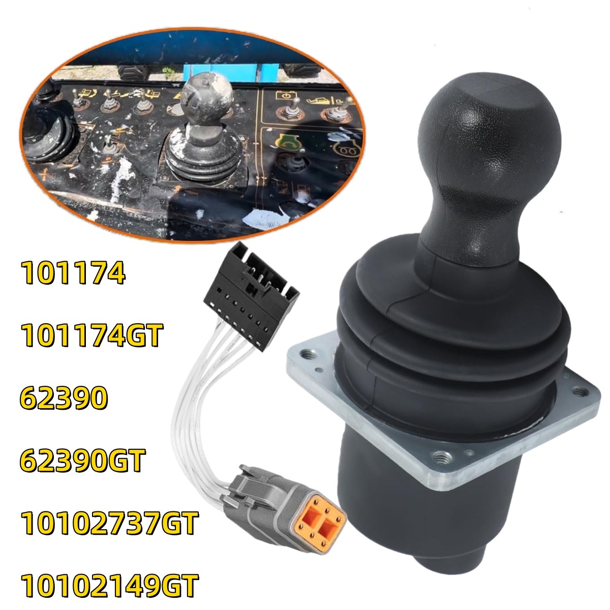 Dual Axis Joystick Controller 101174 101174GT 62390GT for Genie S‑45 S-60 S‑80