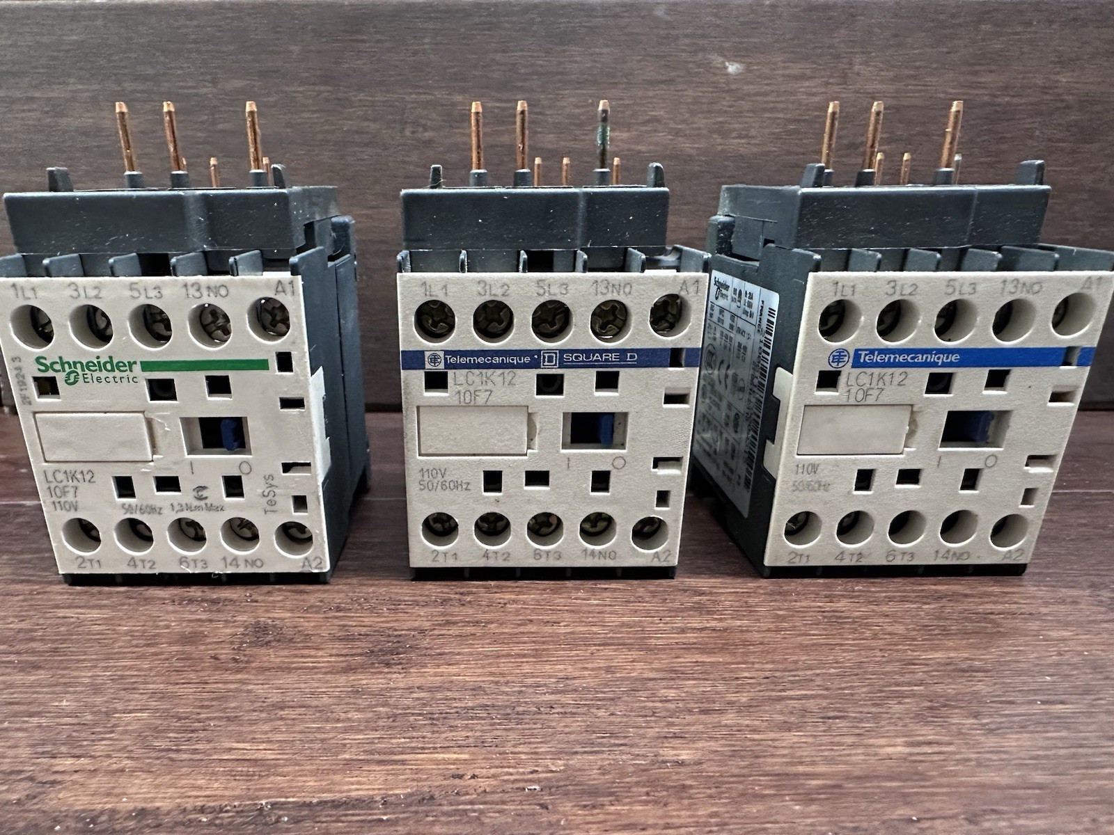 Lot of 85 Schneider Electric TeSys K IEC Contactor 3-Pole 20A 110V mixed
