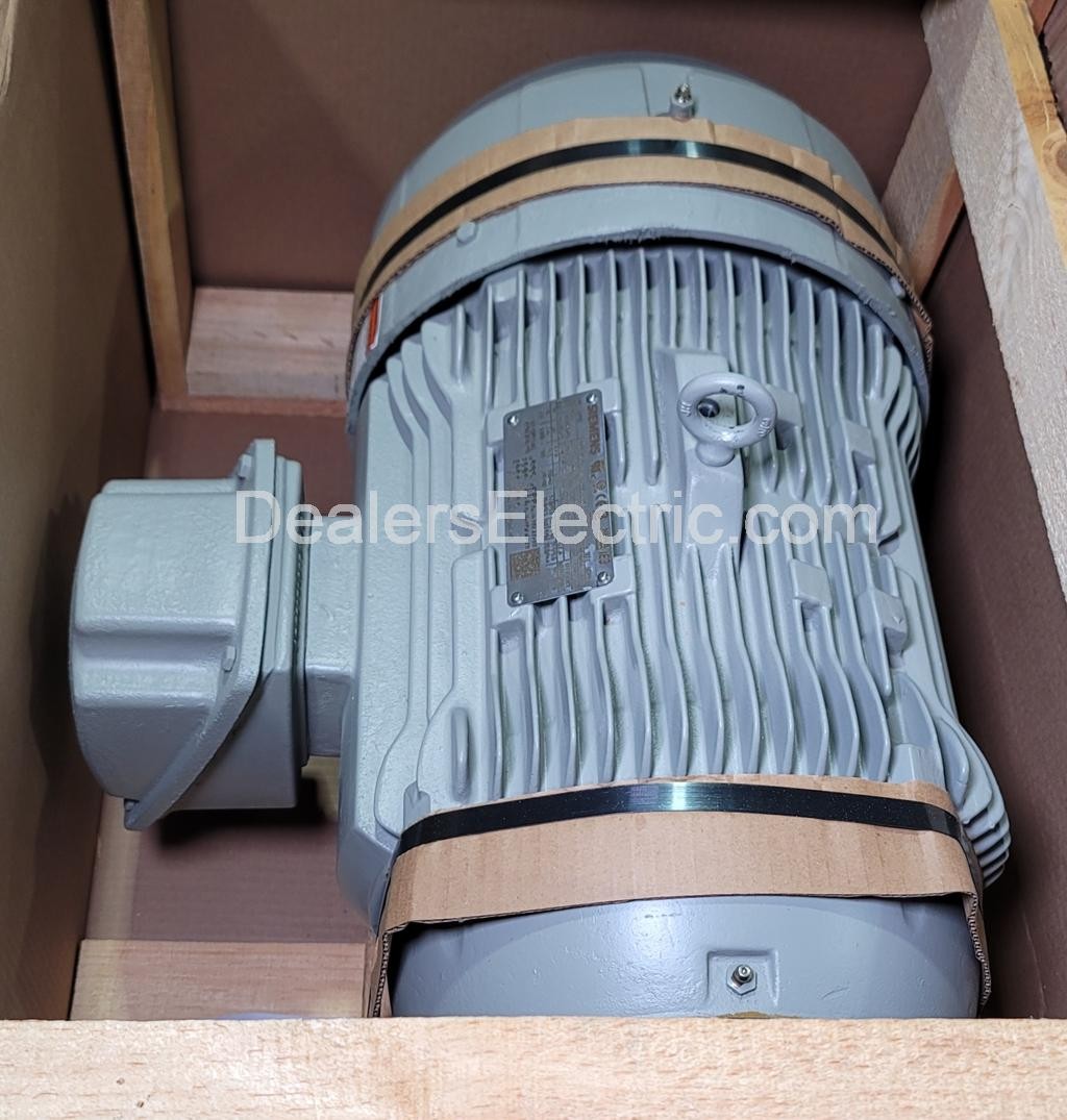 SIEMENS 10 HP 1200 RPM TEFC 230/460V 256TC FOOTLESS 3-PH MOTOR 1LE23212BC214GA3