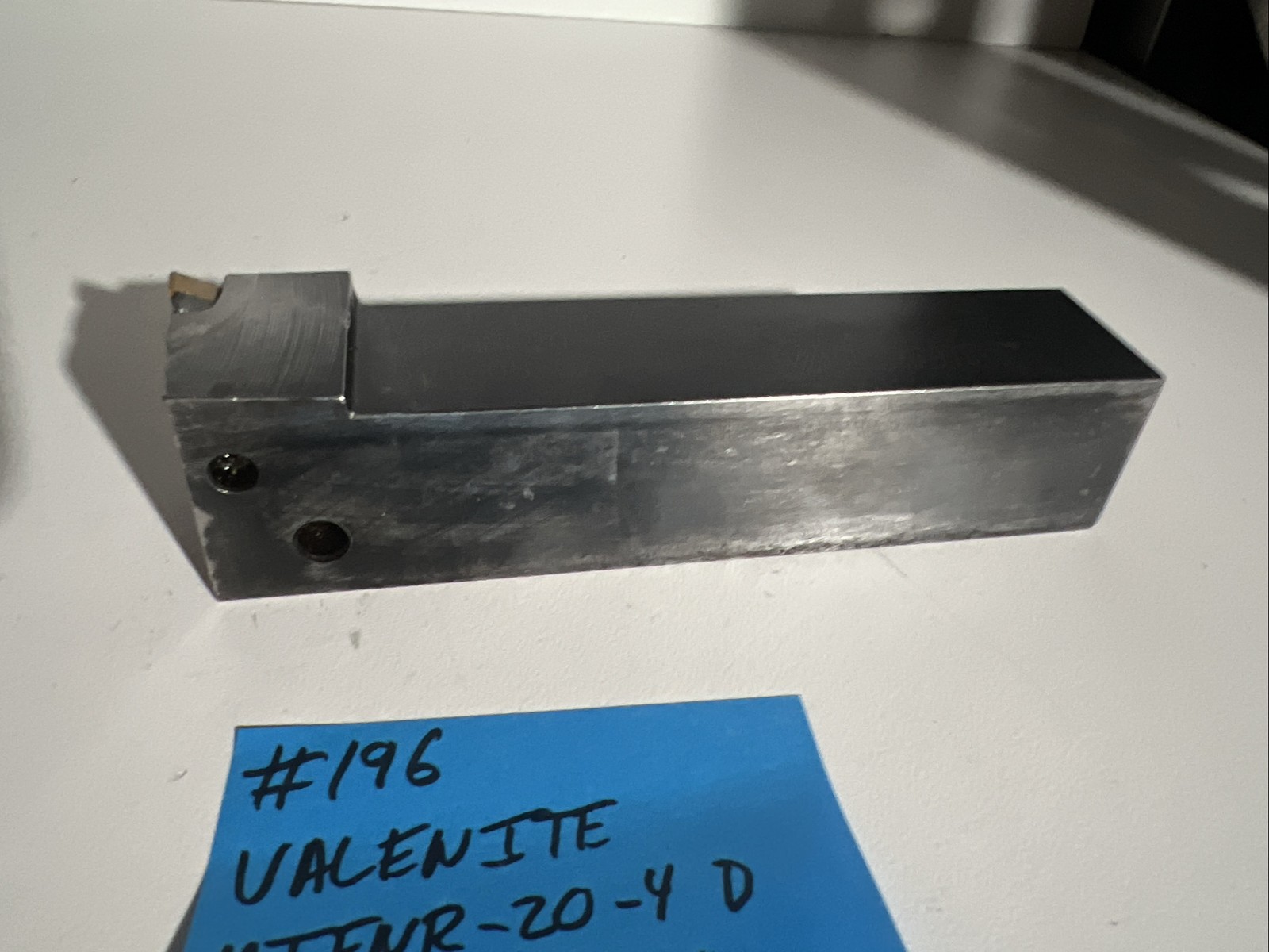 valenite MTFNR-20-4 D Indexible Carbide Lathe Toolholder 6”OAL 1.25 Shank