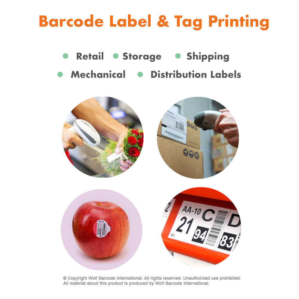 4″x6″ Direct Thermal Shipping Labels 1000/Roll, 3″ core, 4 Rolls /box For Zebra