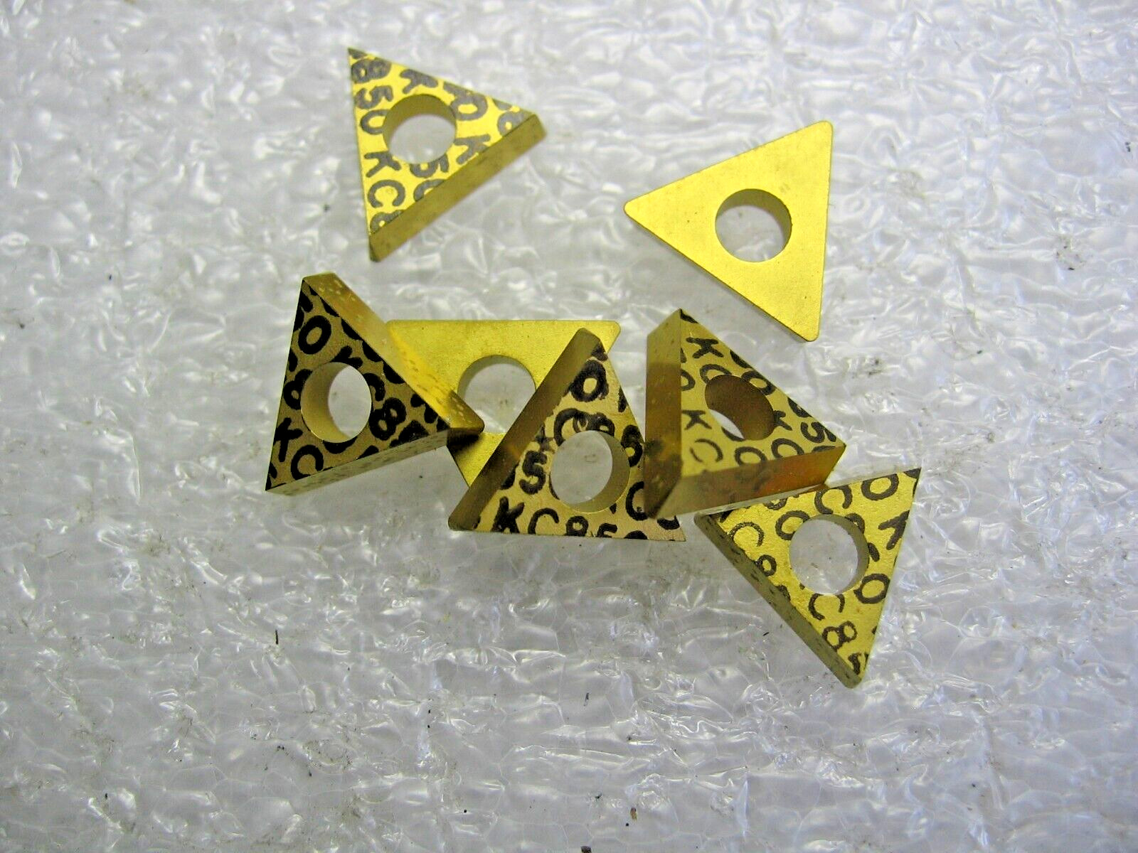 7 Pieces) Kennametal TP-41 KC850 Grade Carbide Turning Inserts TP41