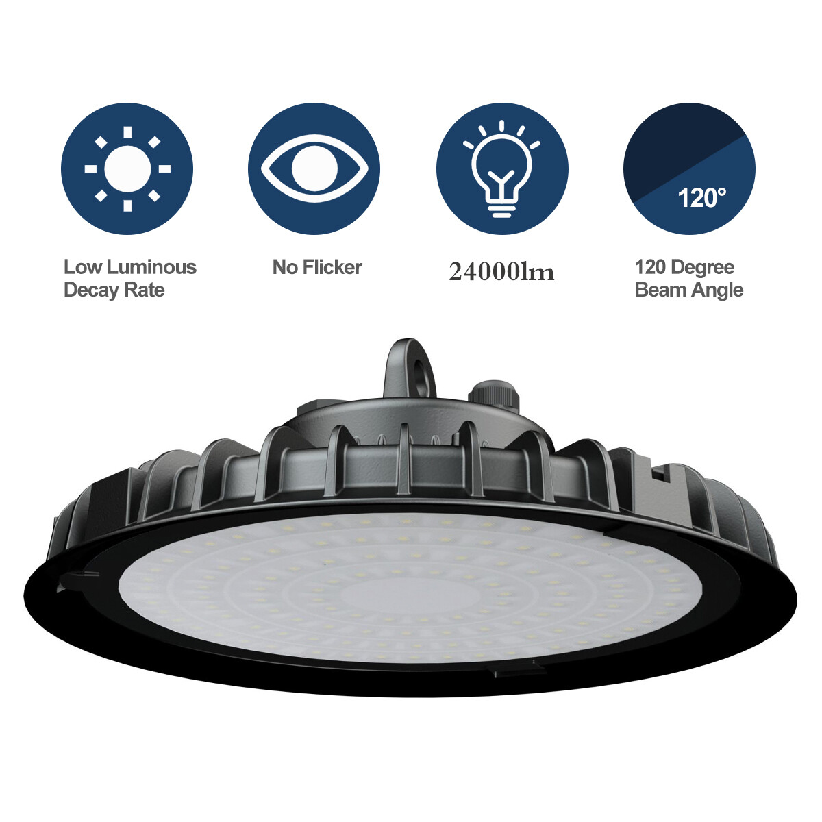 200W UFO LED High Bay Light,Commercial Warehouse led Lighting Stadium UFO Lights