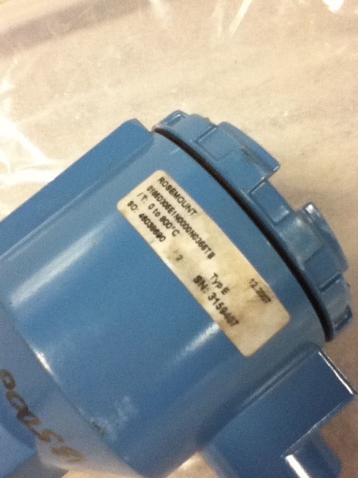 Rosemount 0185D305E1N0000N0355TB TRANSMITTER- NO BOX
