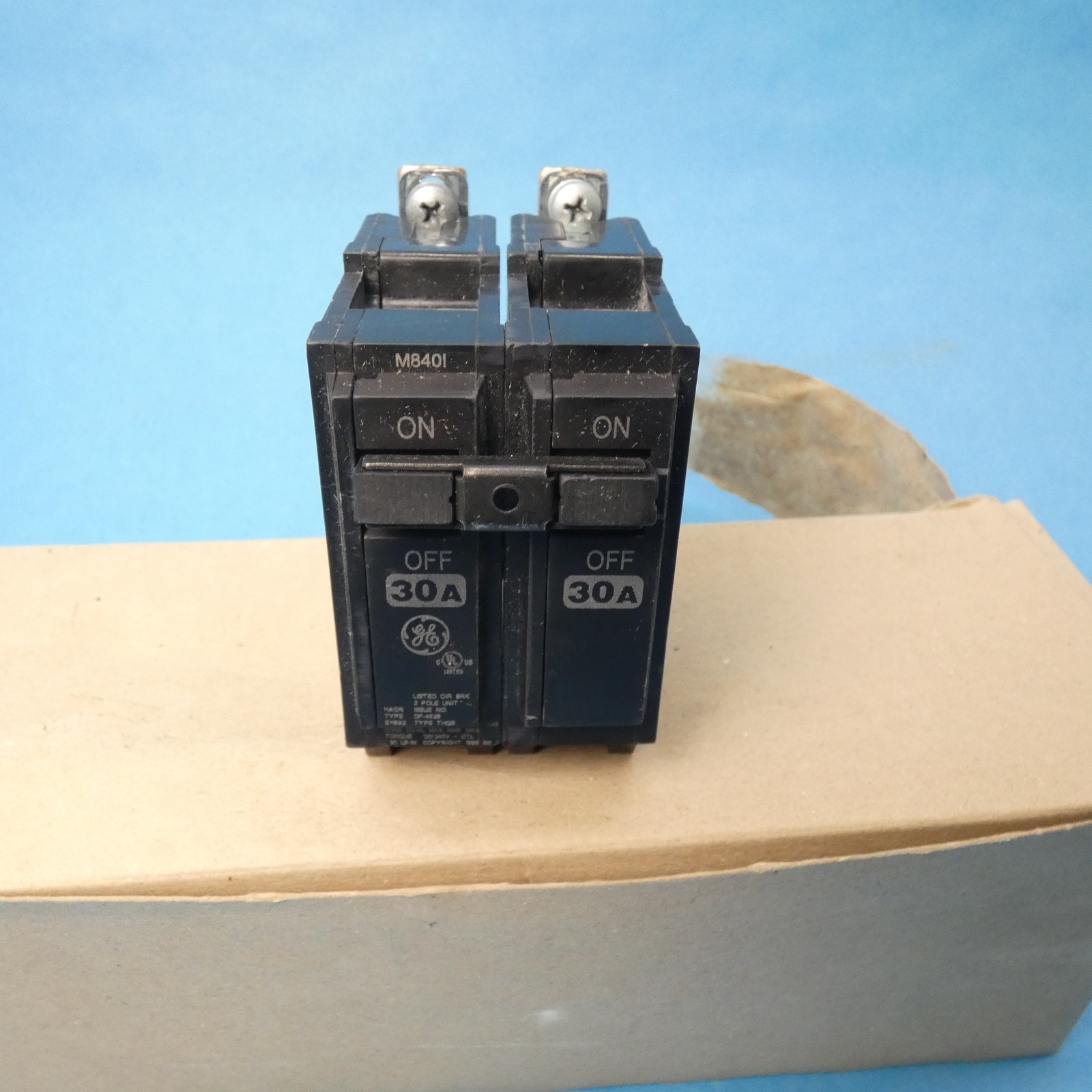 General Electric THQB2130 Bolt On Circuit Breaker 2 Pole 30 Amps 120/240VAC
