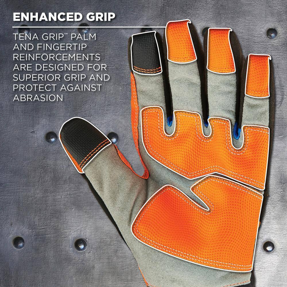 Proflex 818WP Xx-Large Orange Performance Thermal Waterproof Utility Gloves