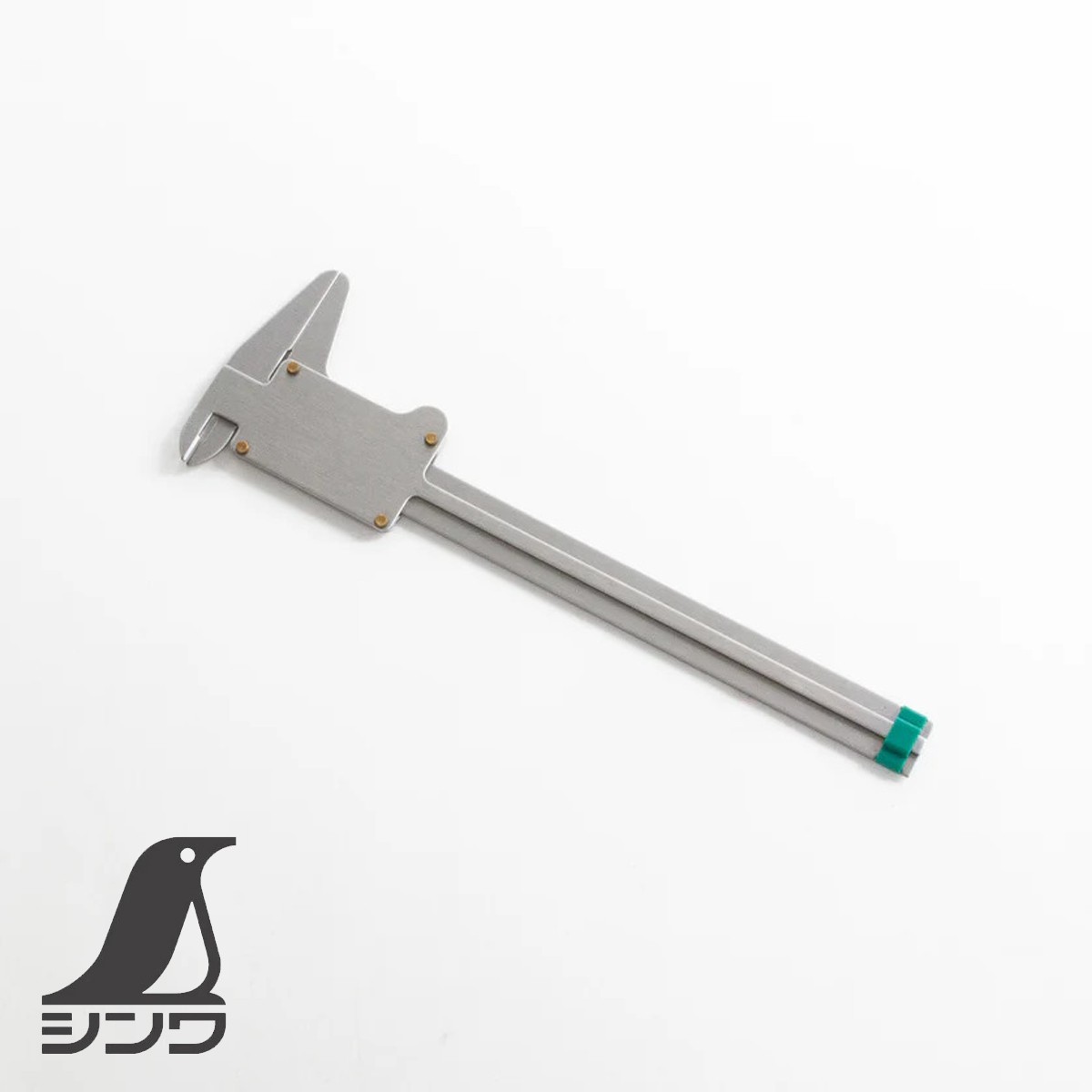 SHINWA Ultra Light Weight Mini Pocket Vernier Caliper Metric 100mm from Japan