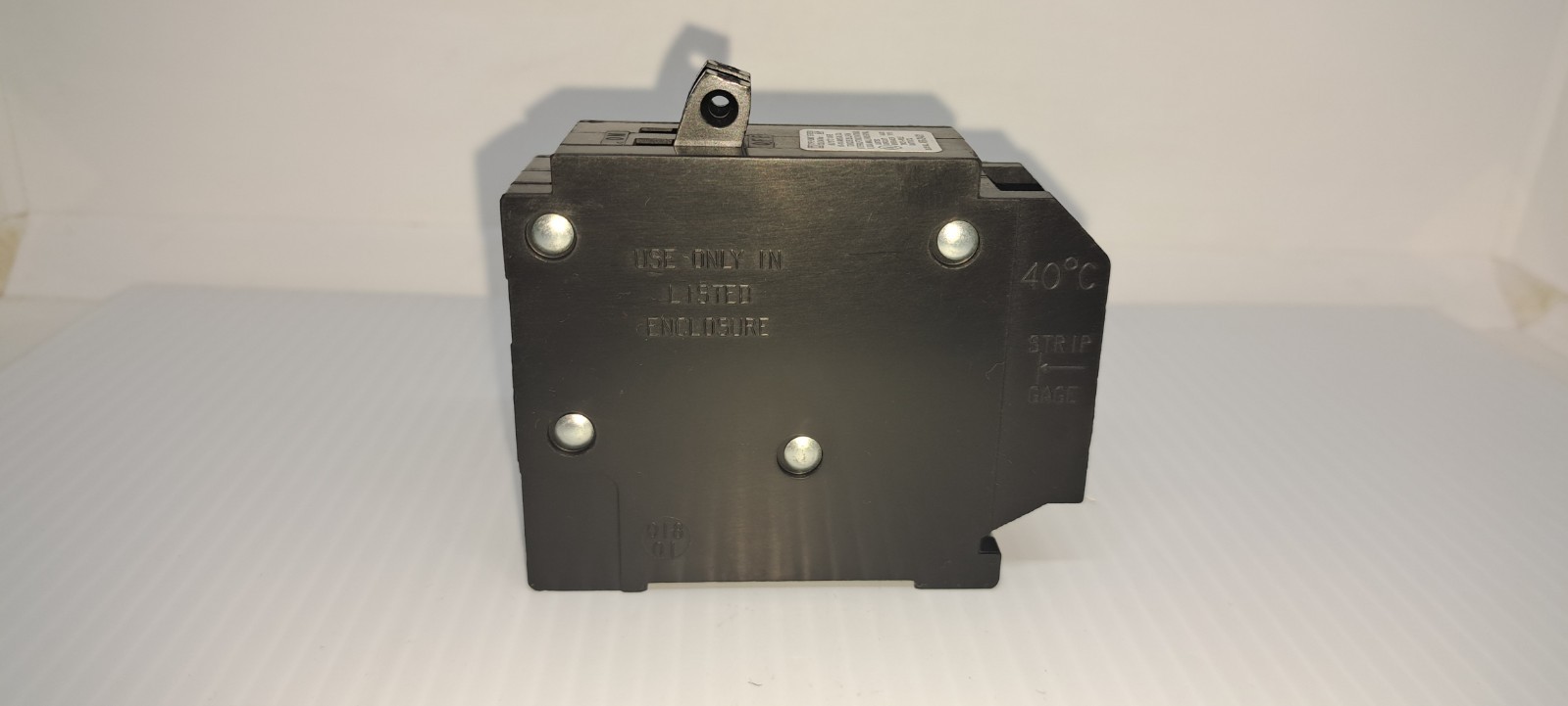 Square D HOMT1515 Homeline 2-15 Amp Single Pole Tandem Circuit Breaker FLAW