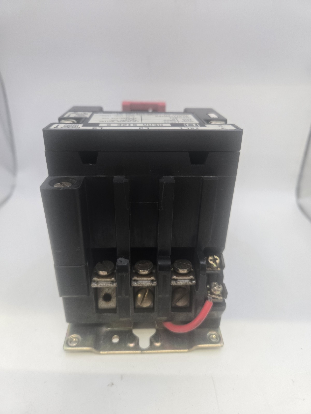 Square D Magnetic Starter 8536SB02S NEMA Thermal Overload 120V 60Hz 110V 50Hz