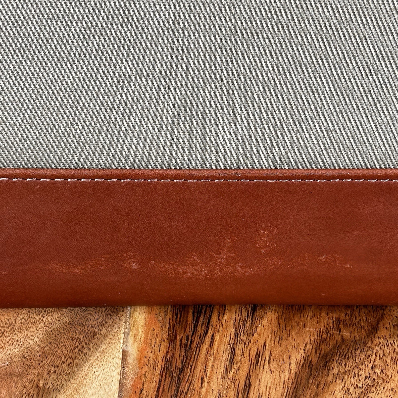 Cutter & Buck Leather And Canvas Pad folio Notepad Notebook