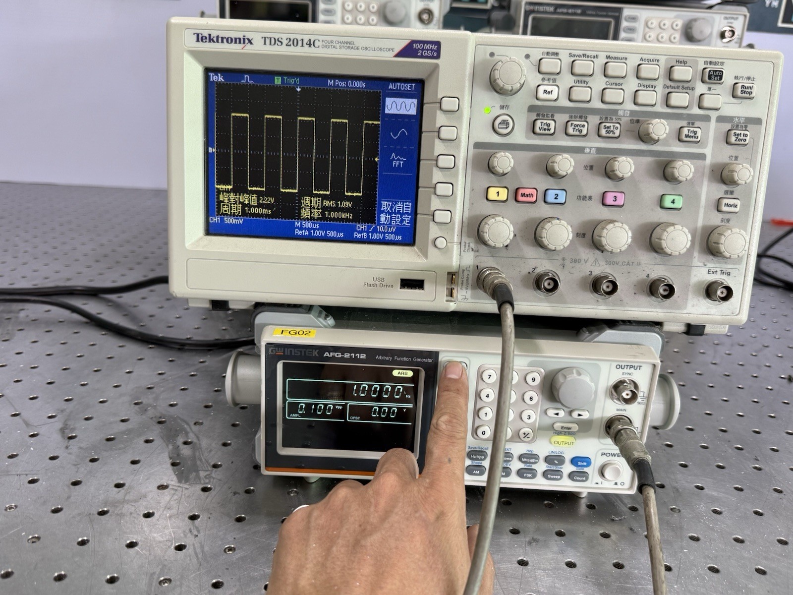 GW Instek AFG-2112 Arbitrary Function Generator Tested Output AS-IS