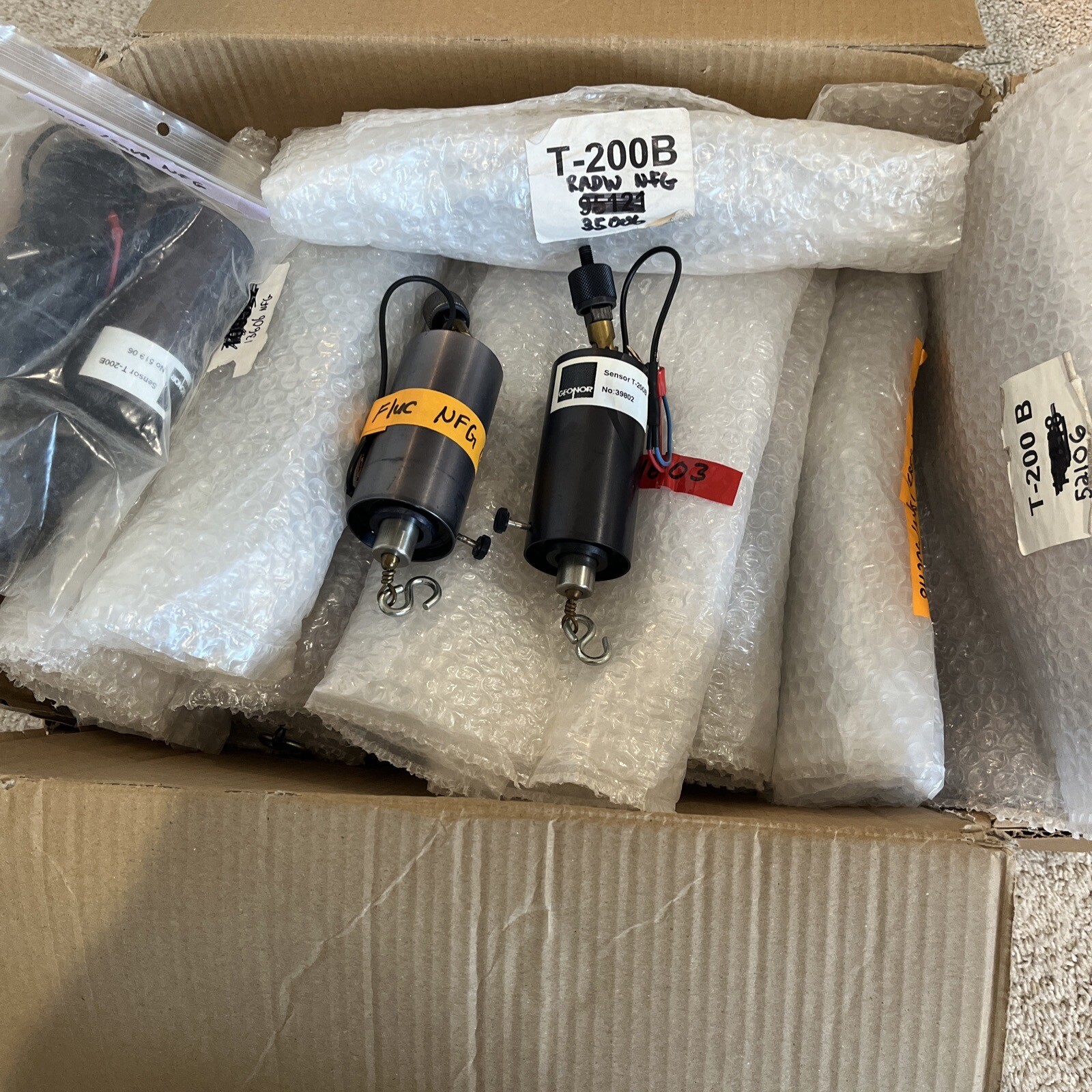 Geonor T-200B All weather precipitation rain guage (not tested,most labled NFG)