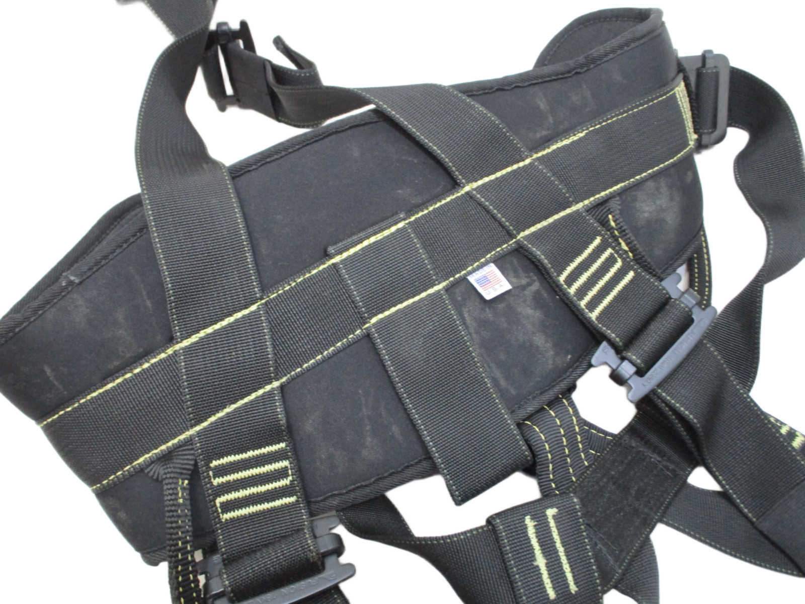Fusion NFPA Class III Safety Harness Full Body USA Made 26–37″ Waist Tactical
