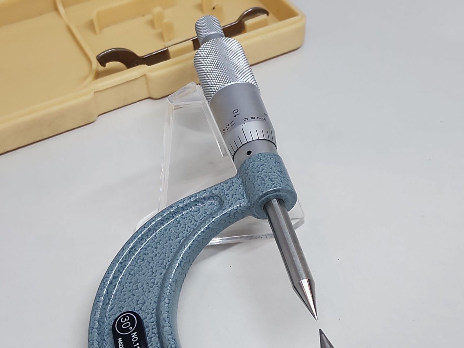 MITUTOYO 112-237 0-1″ OUTSIDE «POINT» MICROMETER!