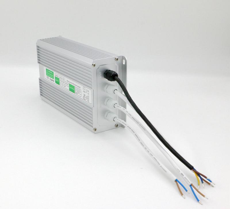200W Led Driver Waterproof IP67 Power Supply DC 12V 16.7A for LED Strip Lights